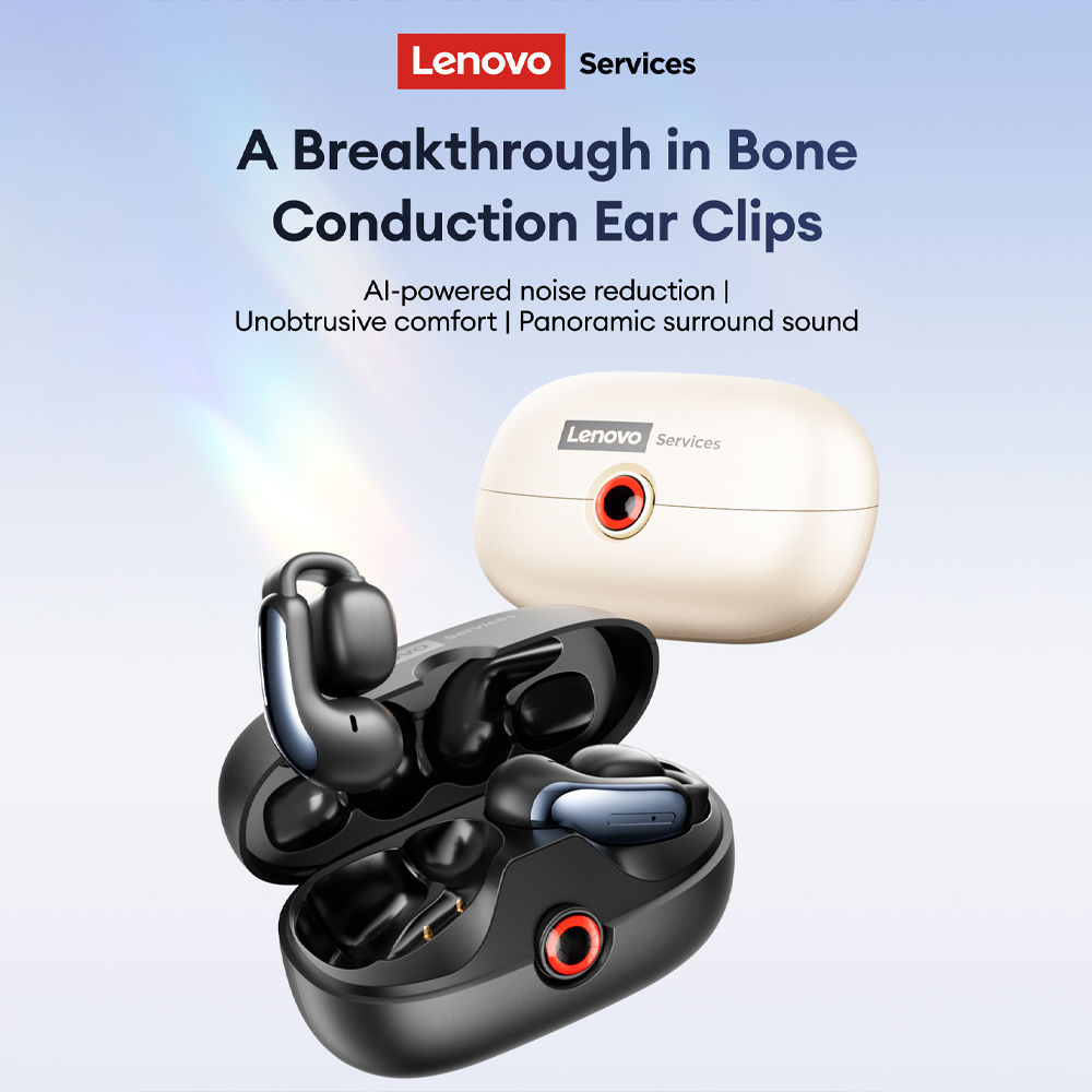 Phone Cases With Stand - Lenovo LES-108 Bone Conduction TWS Ear