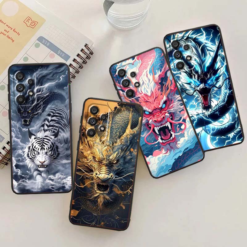 Phone Cases Samsung A14 - Anime Dragon Design For Samsung A73