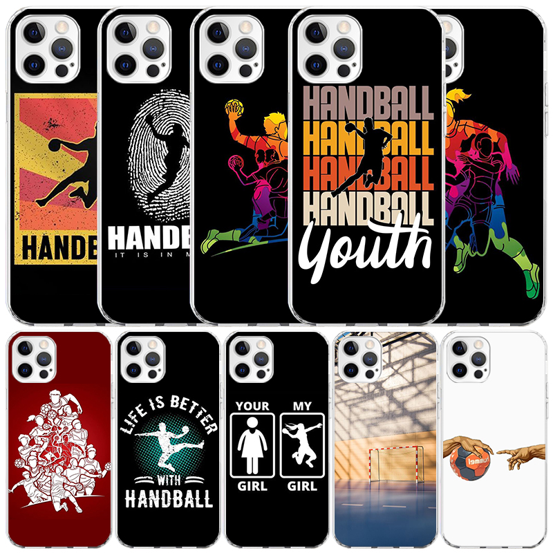 Phone Cases That Fit Iphone 16E - Handball Sport Soft Cover for iPhone