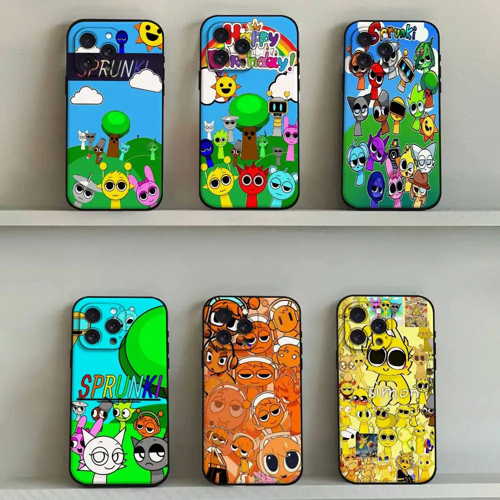 Funny Cartoon Sprunki Phone Ca - Phone Cases Quirky recension och pris
