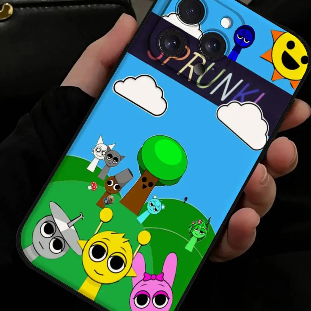 Funny Cartoon Sprunki Phone Ca - Phone Cases Quirky recension och pris