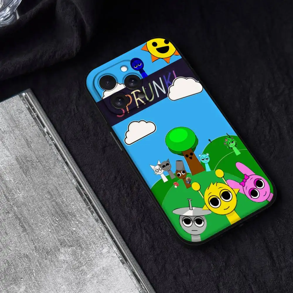 Funny Cartoon Sprunki Phone Ca - Phone Cases Quirky recension och pris
