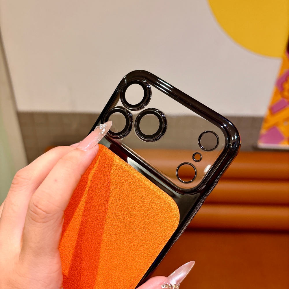 Luxury Solid Color PU Leather  - Luxury Plating Case recension och pris