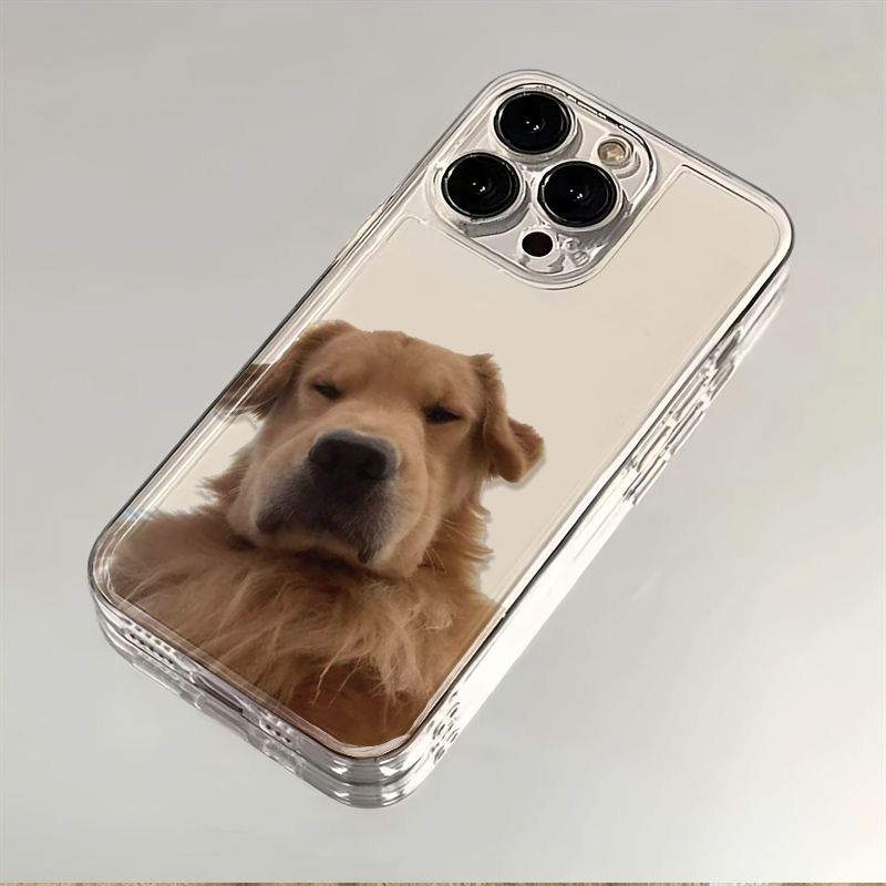 Funny Golden Retriever Clear P - Phone Cases Quirky recension och pris