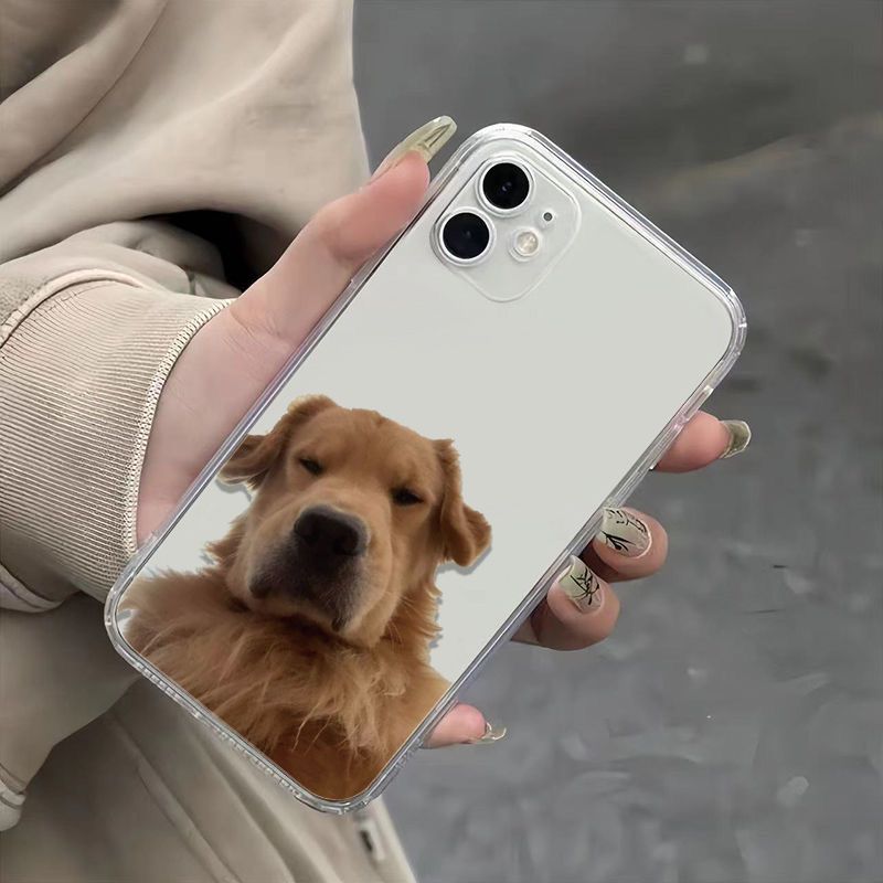 Funny Golden Retriever Clear P - Phone Cases Quirky recension och pris