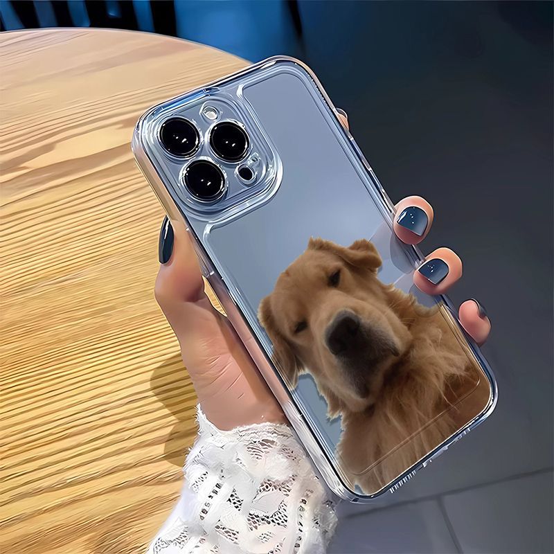 Funny Golden Retriever Clear P - Phone Cases Quirky recension och pris