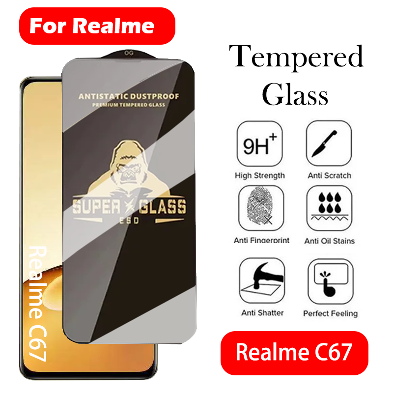 KingKong Gorilla Tempered Glas - Realme C67 recension och pris