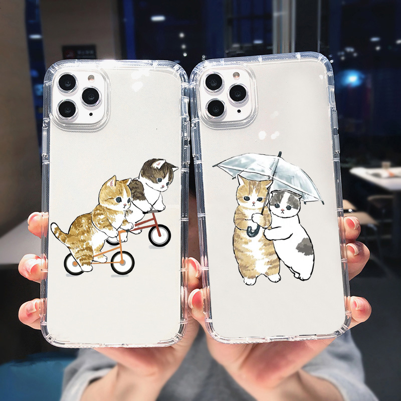 Funny Personified Cats Couple  - Phone Cases Quirky recension och pris