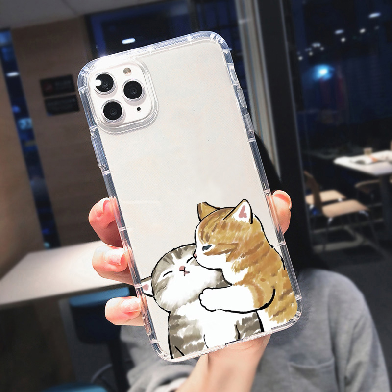Funny Personified Cats Couple  - Phone Cases Quirky recension och pris
