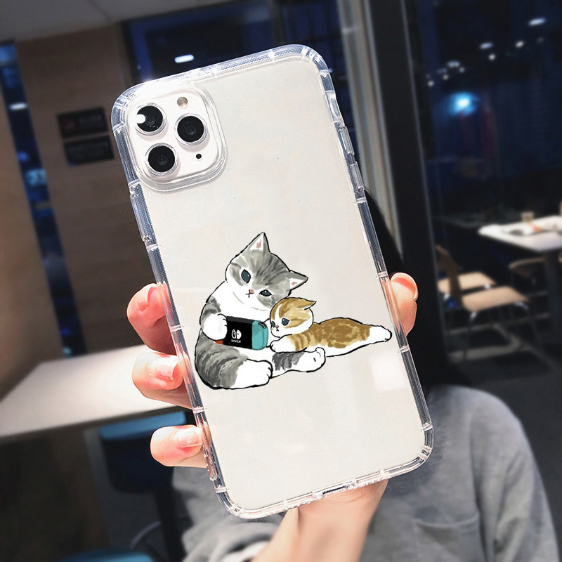 Funny Personified Cats Couple  - Phone Cases Quirky recension och pris