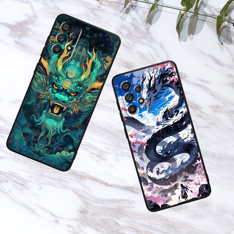 Anime Dragon Design For Samsun - Phone Cases Samsung A14 recension och pris