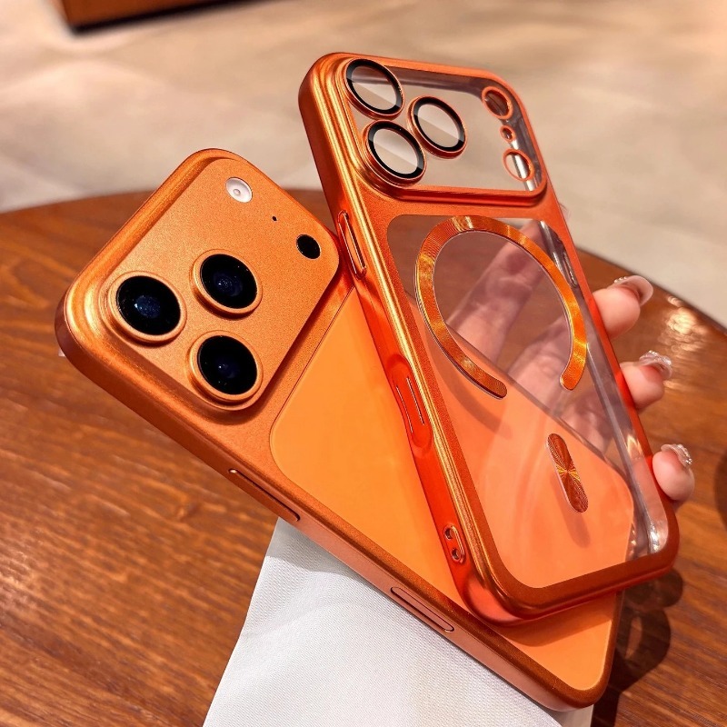 Magnetic Clear Luxury Plating  - Luxury Plating Case recension och pris