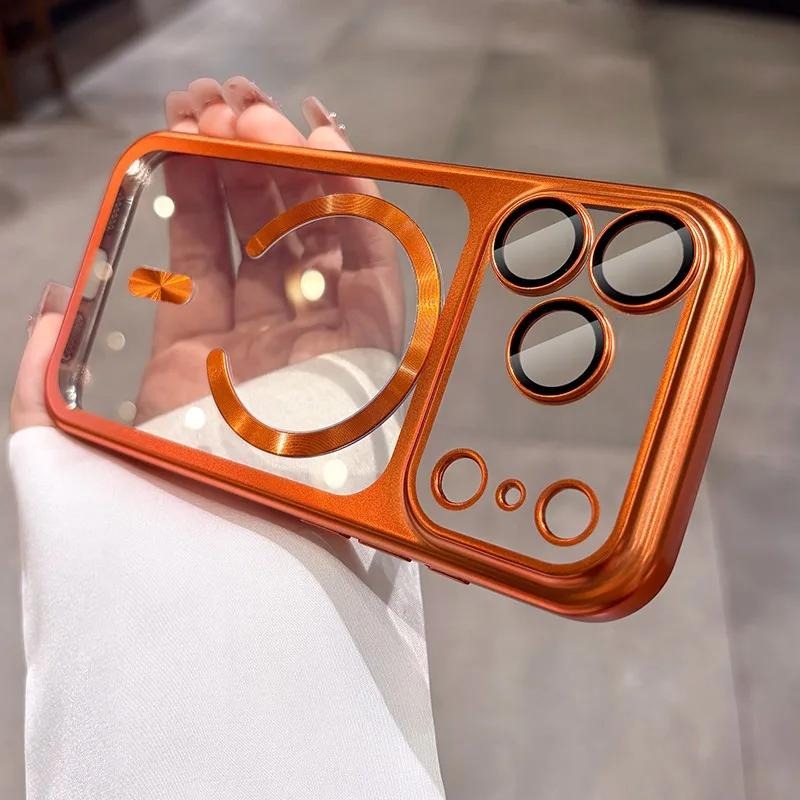 Magnetic Clear Luxury Plating  - Luxury Plating Case recension och pris