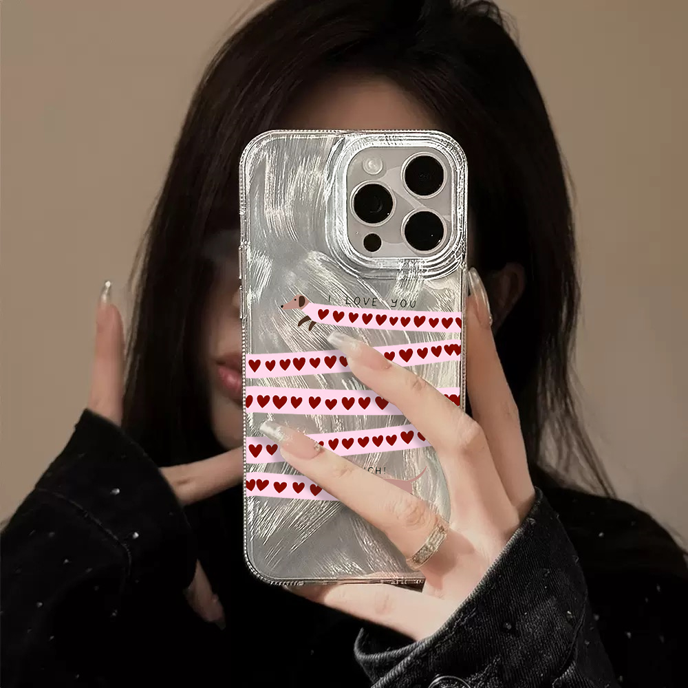 Quirky Cute Dachshund Hard IMD - Phone Cases Quirky recension och pris