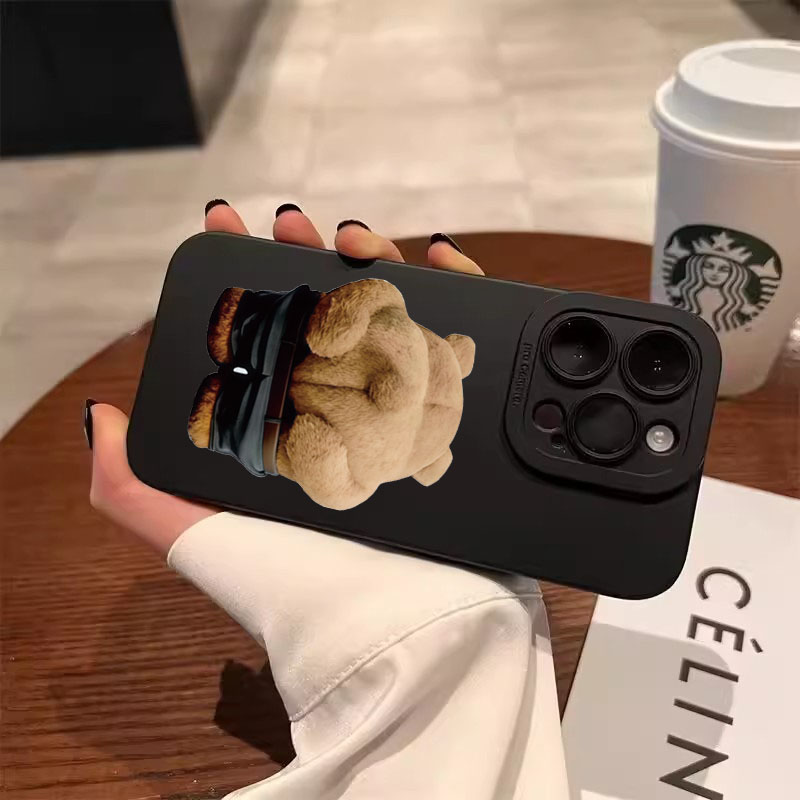 Funny Cool Bear Silicone Phone - Phone Cases Quirky recension och pris