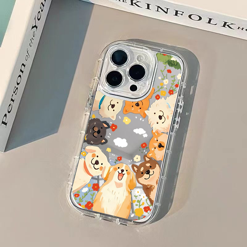 Cartoon Funny Puppy Phone Case - Phone Cases Quirky recension och pris