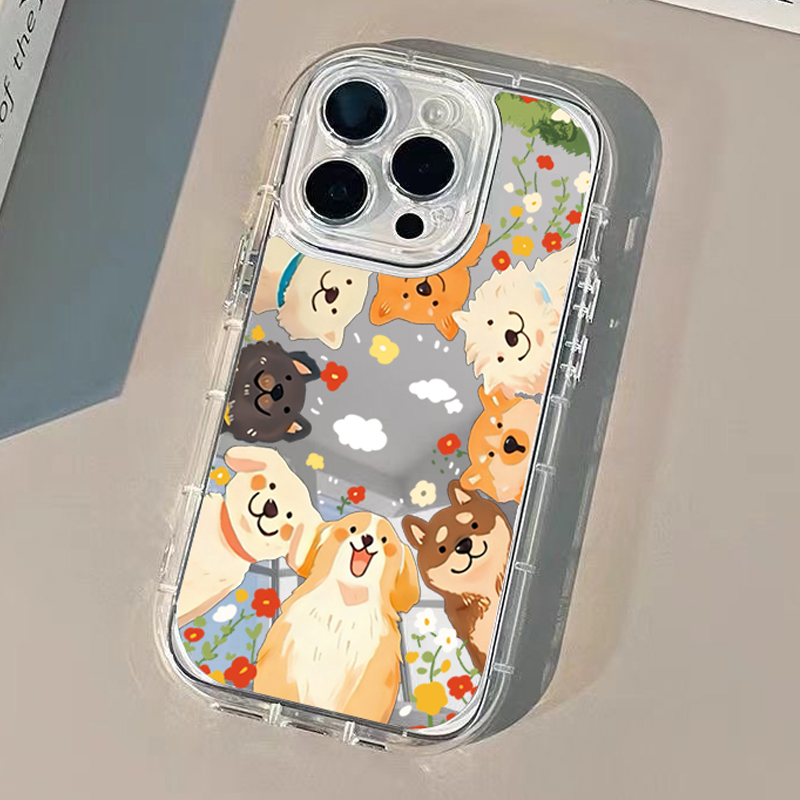 Cartoon Funny Puppy Phone Case - Phone Cases Quirky recension och pris