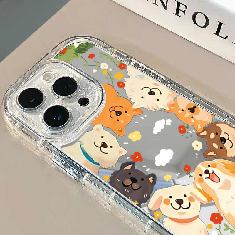 Cartoon Funny Puppy Phone Case - Phone Cases Quirky recension och pris