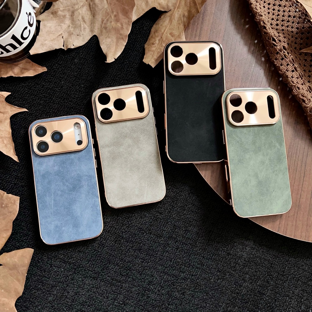 Business Leather Sheepskin Pho - Luxury Plating Case recension och pris