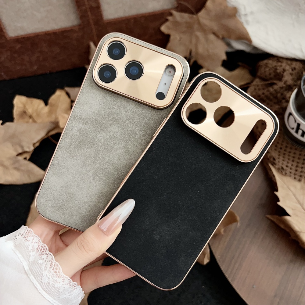Business Leather Sheepskin Pho - Luxury Plating Case recension och pris