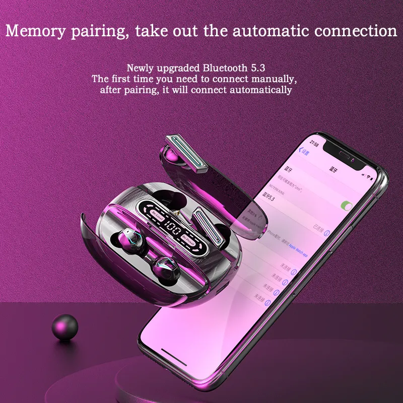 M56 TWS Bluetooth Couple Headp - Phone Cases Pk recension och pris