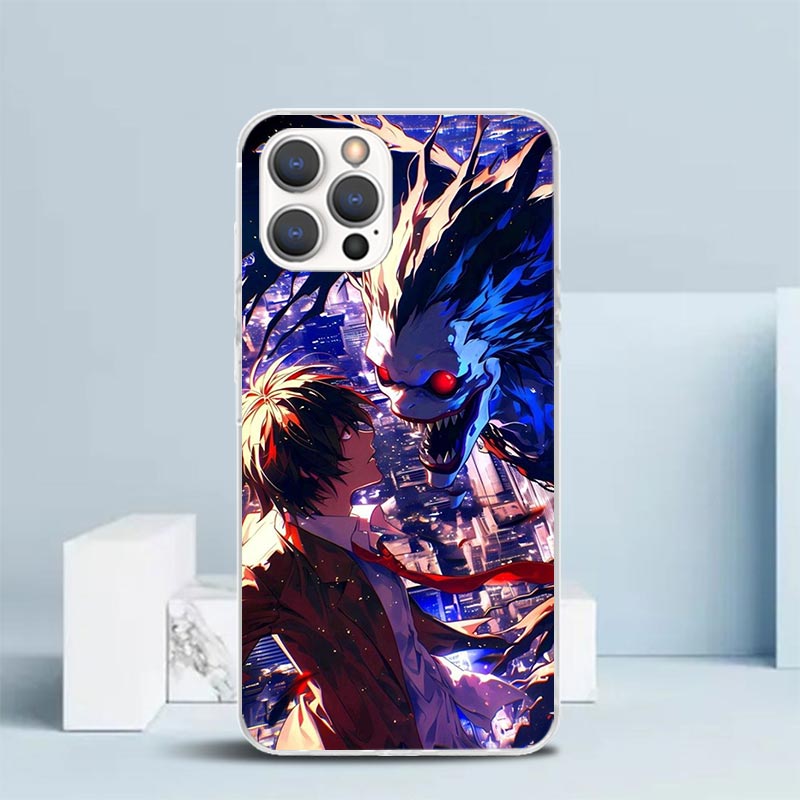N-Note D-Death Anime Ryuk Soft - Phone Cases That Fit Iphone 16E recension och pris