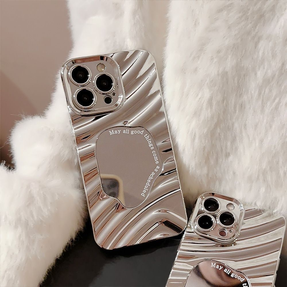 Luxury Plating Mirror Wavy Pho - Luxury Plating Case recension och pris