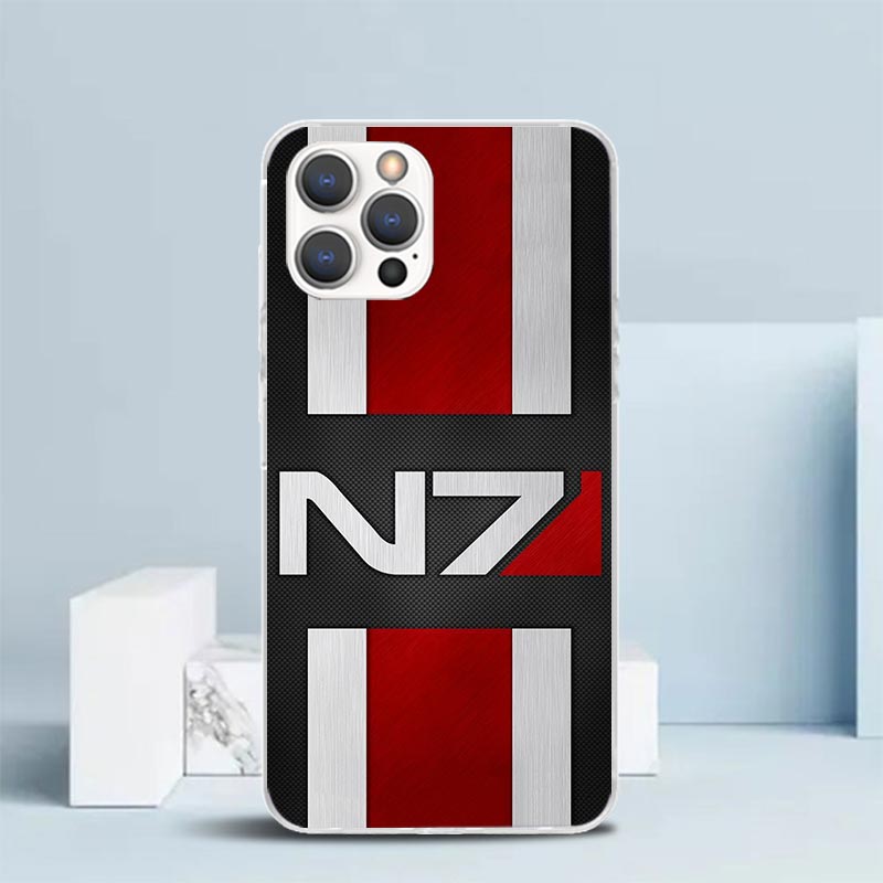 N7 Mass Effect Soft Cover for  - Phone Cases That Fit Iphone 16E recension och pris