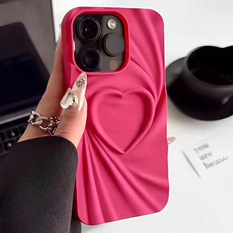 Fashion Fold Wrinkle 3D Love H - Phone Cases Dior recension och pris