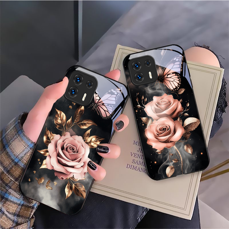 Butterfly Love Pink Rose For M - Phone Cases Motorola recension och pris