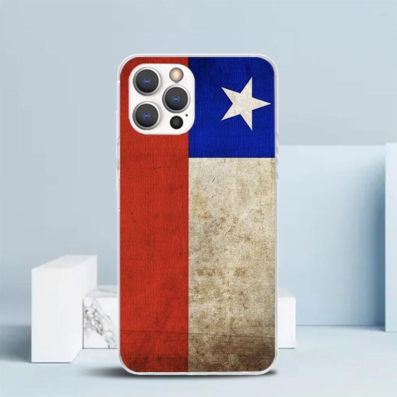 Chile Flag Soft Cover for iPho - Phone Cases That Fit Iphone 16E recension och pris