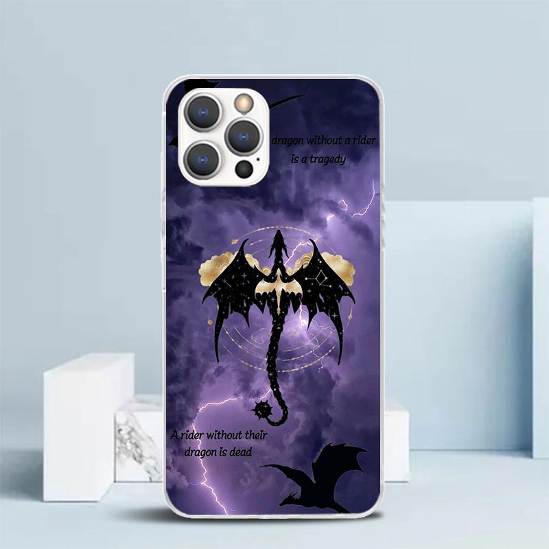 F-Fourth W-Wing Dragon Soft Co - Phone Cases That Fit Iphone 16E recension och pris