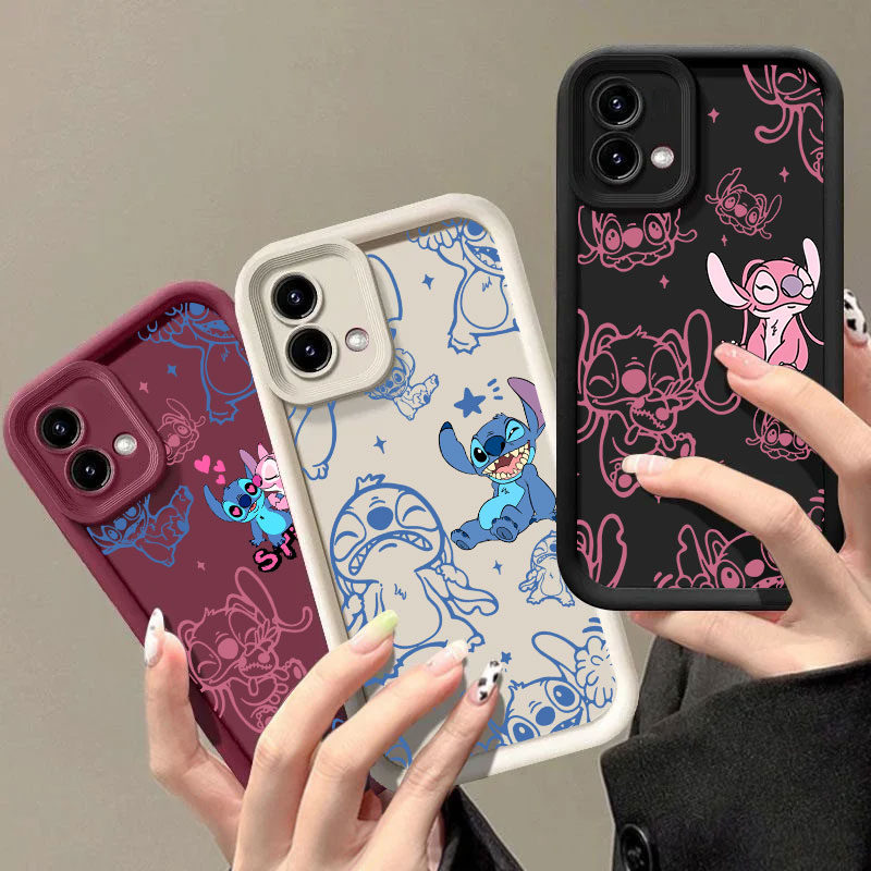 Stitch and Angel Cartoon Phone - Phone Cases Motorola recension och pris