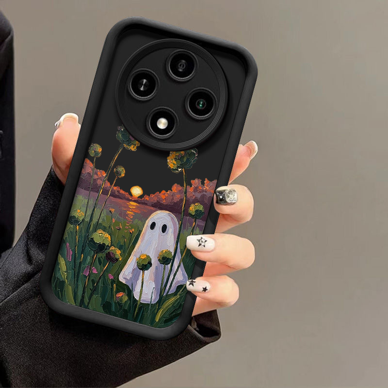 Abstract Cute Ghost Pattern Ph - Phone Cases Motorola recension och pris