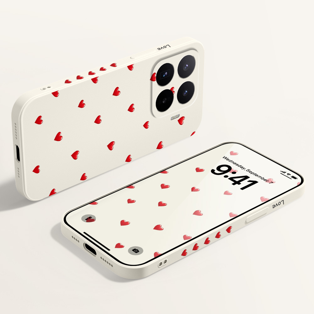 Crimson Heart Phone Case For X - Phone Cases Xiaomi 14T recension och pris