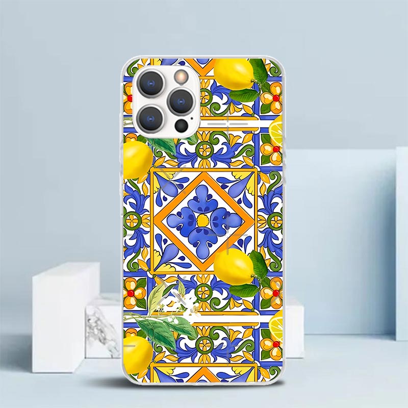 Mediterranean Lemon Soft Cover - Phone Cases That Fit Iphone 16E recension och pris