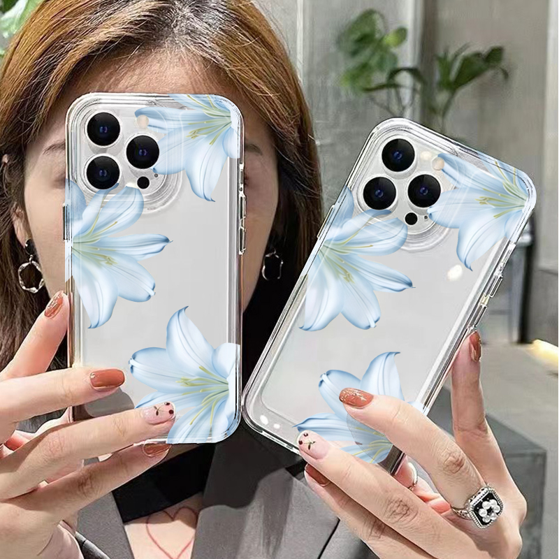Fashion Exquisite White Lily F - Phone Cases Iphone 17 Pro Max recension och pris