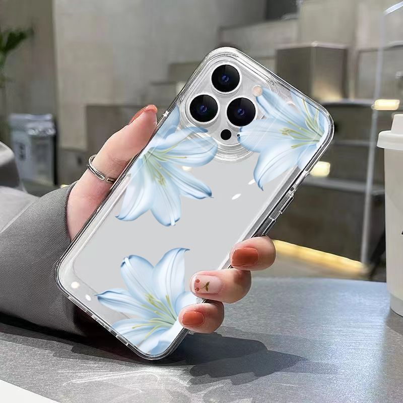 Fashion Exquisite White Lily F - Phone Cases Iphone 17 Pro Max recension och pris