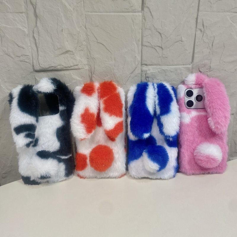 Cute Rabbit Design Fluffy Phon - Phone Cases Iphone 17 Pro Max recension och pris