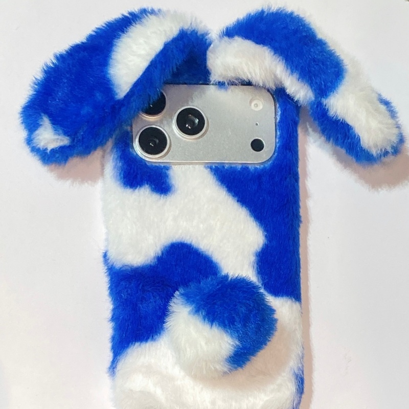 Cute Rabbit Design Fluffy Phon - Phone Cases Iphone 17 Pro Max recension och pris
